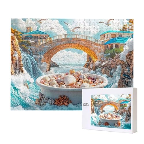 Puzzle für Erwachsene 3000 Badewanne Landschaft Puzzle Erwachsene Pädagogisches Spiel Herausforderung Spielzeug 1000 Teile DIY-Bastel Puzzles für Heimdekoration, Geschenke Puzzle für Erwachsene 3000 Badewanne Landschaft Puzzle Erwachsene Pädagogisches Spiel Herausforderung Spielzeug 1000 Teile DIY-Bastel Puzzles für Heimdekoration, Geschenke von Glslmznq