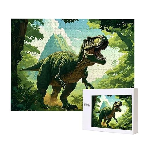 Puzzle für Erwachsene 3000 Dinosaurier Puzzle Erwachsene Pädagogisches Spiel Herausforderung Spielzeug 1000 Teile DIY-Bastel Puzzles für Heimdekoration, Geschenke von Glslmznq
