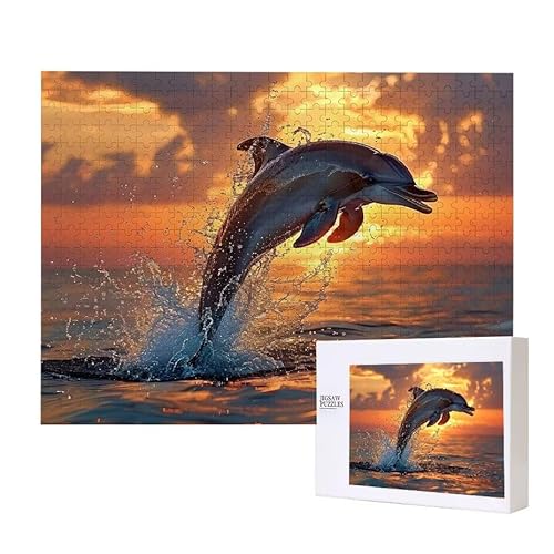 Puzzle für Erwachsene 3000 Dolphin Sonnenuntergang Puzzle Erwachsene Pädagogisches Spiel Herausforderung Spielzeug 1000 Teile DIY-Bastel Puzzles für Heimdekoration, Geschenke Puzzle für Erwachsene 3000 Dolphin Sonnenuntergang Puzzle Erwachsene Pädagogisches Spiel Herausforderung Spielzeug 1000 Teile DIY-Bastel Puzzles für Heimdekoration, Geschenke von Glslmznq
