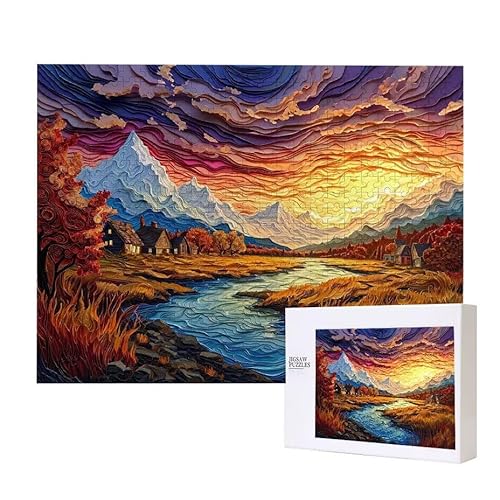 Puzzle für Erwachsene 3000 Dorf Landschaft Puzzle für Erwachsene Pädagogisches Spiel Herausforderung Spielzeug 1000 Teile DIY-Bastel Puzzles für Heimdekoration, Geschenke Puzzle für Erwachsene 3000 Dorf Landschaft Puzzle für Erwachsene Pädagogisches Spiel Herausforderung Spielzeug 1000 Teile DIY-Bastel Puzzles für Heimdekoration, Geschenke von Glslmznq