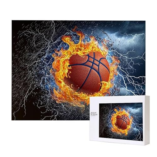 Puzzle für Erwachsene 3000 Flame Basketball Puzzle Erwachsene Pädagogisches Spiel Herausforderung Spielzeug 1000 Teile DIY-Bastel Puzzles für Heimdekoration, Geschenke Puzzle für Erwachsene 3000 Flame Basketball Puzzle Erwachsene Pädagogisches Spiel Herausforderung Spielzeug 1000 Teile DIY-Bastel Puzzles für Heimdekoration, Geschenke von Glslmznq