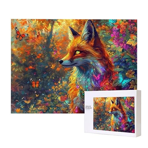 Puzzle für Erwachsene 3000 Fox Butterfly Puzzle Erwachsene Pädagogisches Spiel Herausforderung Spielzeug 1000 Teile DIY-Bastel Puzzles für Heimdekoration, Geschenke Puzzle für Erwachsene 3000 Fox Butterfly Puzzle Erwachsene Pädagogisches Spiel Herausforderung Spielzeug 1000 Teile DIY-Bastel Puzzles für Heimdekoration, Geschenke von Glslmznq