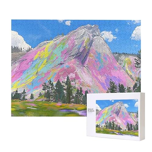 Puzzle für Erwachsene 3000 Gebirge Puzzle Erwachsene Pädagogisches Spiel Herausforderung Spielzeug 1000 Teile DIY-Bastel Puzzles für Heimdekoration, Geschenke von Glslmznq