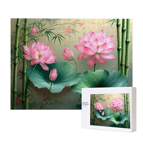Puzzle für Erwachsene 3000 Lotus Bambus Puzzle Erwachsene Pädagogisches Spiel Herausforderung Spielzeug 1000 Teile DIY-Bastel Puzzles für Heimdekoration, Geschenke Puzzle für Erwachsene 3000 Lotus Bambus Puzzle Erwachsene Pädagogisches Spiel Herausforderung Spielzeug 1000 Teile DIY-Bastel Puzzles für Heimdekoration, Geschenke von Glslmznq