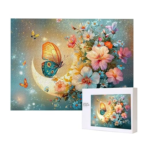 Puzzle für Erwachsene 3000 Mond Blumen Puzzle Erwachsene Pädagogisches Spiel Herausforderung Spielzeug 1000 Teile DIY-Bastel Puzzles für Heimdekoration, Geschenke Puzzle für Erwachsene 3000 Mond Blumen Puzzle Erwachsene Pädagogisches Spiel Herausforderung Spielzeug 1000 Teile DIY-Bastel Puzzles für Heimdekoration, Geschenke von Glslmznq