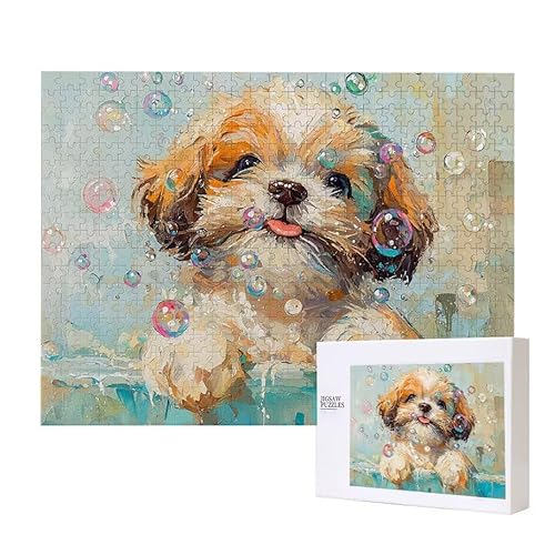 Puzzle für Erwachsene 3000 Netter Hund Puzzle Erwachsene Pädagogisches Spiel Herausforderung Spielzeug 1000 Teile DIY-Bastel Puzzles für Heimdekoration, Geschenke Puzzle für Erwachsene 3000 Netter Hund Puzzle Erwachsene Pädagogisches Spiel Herausforderung Spielzeug 1000 Teile DIY-Bastel Puzzles für Heimdekoration, Geschenke von Glslmznq