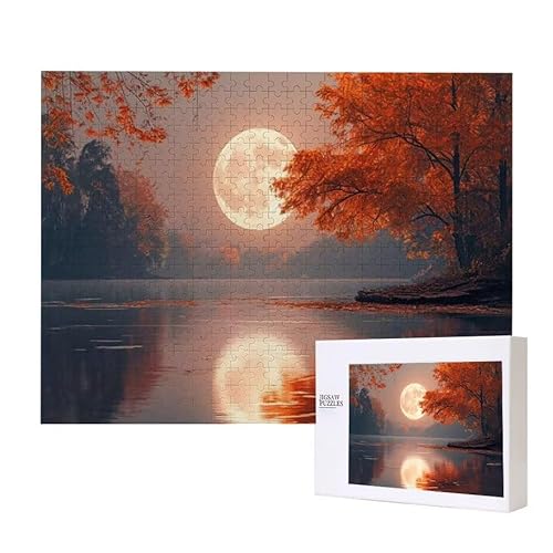 Puzzle für Erwachsene 3000 See Mond Puzzle Erwachsene Pädagogisches Spiel Herausforderung Spielzeug 1000 Teile DIY-Bastel Puzzles für Heimdekoration, Geschenke Puzzle für Erwachsene 3000 See Mond Puzzle Erwachsene Pädagogisches Spiel Herausforderung Spielzeug 1000 Teile DIY-Bastel Puzzles für Heimdekoration, Geschenke von Glslmznq