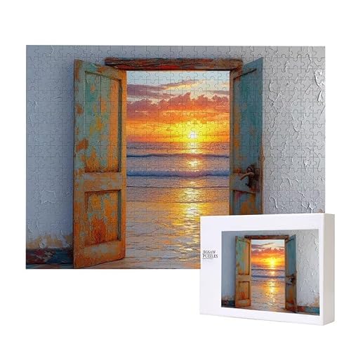 Puzzle für Erwachsene 3000 Seelandschaft Puzzle Erwachsene Pädagogisches Spiel Herausforderung Spielzeug 1000 Teile DIY-Bastel Puzzles für Heimdekoration, Geschenke von Glslmznq