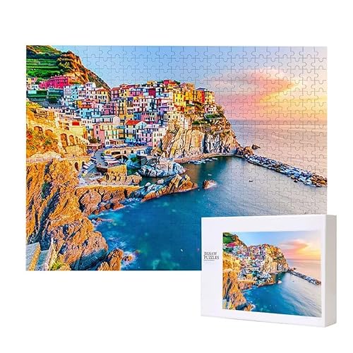 Puzzle für Erwachsene 3000 Stadt Landschaft Puzzle Erwachsene Pädagogisches Spiel Herausforderung Spielzeug 1000 Teile DIY-Bastel Puzzles für Heimdekoration, Geschenke von Glslmznq