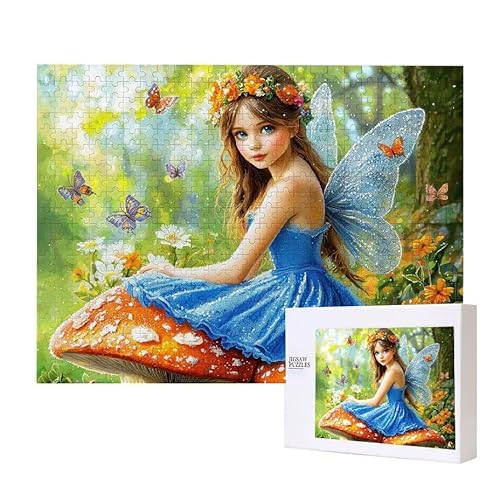 Puzzle für Erwachsene 500 Elf Fee Puzzle Erwachsene Pädagogisches Spiel Herausforderung Spielzeug 1000 Teile DIY-Bastel Puzzles für Heimdekoration, Geschenke von Glslmznq
