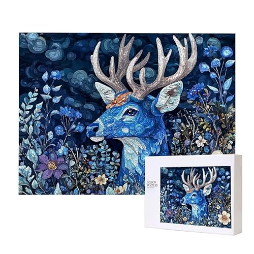 Puzzle für Erwachsene 500 Milu Hirsch Puzzle Erwachsene Pädagogisches Spiel Herausforderung Spielzeug 1000 Teile DIY-Bastel Puzzles für Heimdekoration, Geschenke Puzzle für Erwachsene 500 Milu Hirsch Puzzle Erwachsene Pädagogisches Spiel Herausforderung Spielzeug 1000 Teile DIY-Bastel Puzzles für Heimdekoration, Geschenke von Glslmznq