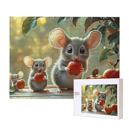 Ratte Puzzle 3000 Teile Puzzles Erwachsene, Helle und farbenfrohe Puzzles, Indoor-Puzzle-Kreativspiel zur Entspannung von Erwachsenen und Erziehung oder als Geschenk I-439 von Glslmznq