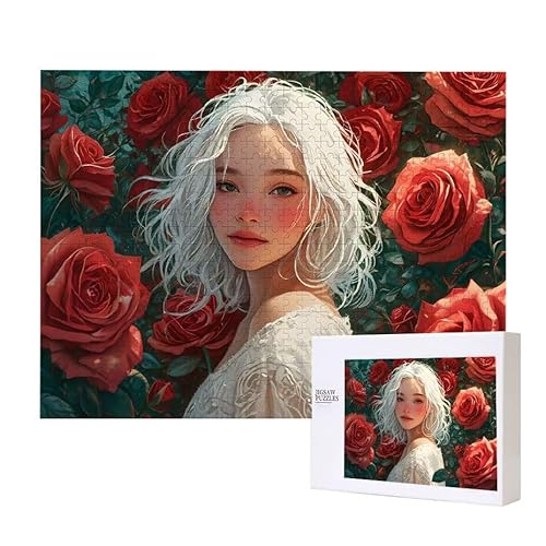 Rose Mädchen Puzzle 1500 Teile Puzzles Erwachsene, Helle und farbenfrohe Puzzles, Indoor-Puzzle-Kreativspiel zur Entspannung von Erwachsenen und Erziehung oder als Geschenk I-469 Rose Mädchen Puzzle 1500 Teile Puzzles Erwachsene, Helle und farbenfrohe Puzzles, Indoor-Puzzle-Kreativspiel zur Entspannung von Erwachsenen und Erziehung oder als Geschenk I-469 von Glslmznq