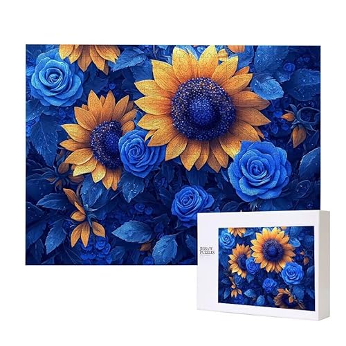 Rose Sonnenblume Puzzle 500 Teile Puzzles Erwachsene, Helle und farbenfrohe Puzzles, Indoor-Puzzle-Kreativspiel zur Entspannung von Erwachsenen und Erziehung oder als Geschenk I-481 Rose Sonnenblume Puzzle 500 Teile Puzzles Erwachsene, Helle und farbenfrohe Puzzles, Indoor-Puzzle-Kreativspiel zur Entspannung von Erwachsenen und Erziehung oder als Geschenk I-481 von Glslmznq