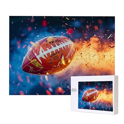 Rugby Puzzle 2000 Teile Puzzles Erwachsene, Helle und farbenfrohe Puzzles, Indoor-Puzzle-Kreativspiel zur Entspannung von Erwachsenen und Erziehung oder als Geschenk I-180 von Glslmznq