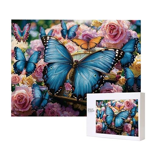 Schmetterling Blume Puzzle 500 Teile Puzzles Erwachsene, Helle und farbenfrohe Puzzles, Indoor-Puzzle-Kreativspiel zur Entspannung von Erwachsenen und Erziehung oder als Geschenk I-297 Schmetterling Blume Puzzle 500 Teile Puzzles Erwachsene, Helle und farbenfrohe Puzzles, Indoor-Puzzle-Kreativspiel zur Entspannung von Erwachsenen und Erziehung oder als Geschenk I-297 von Glslmznq
