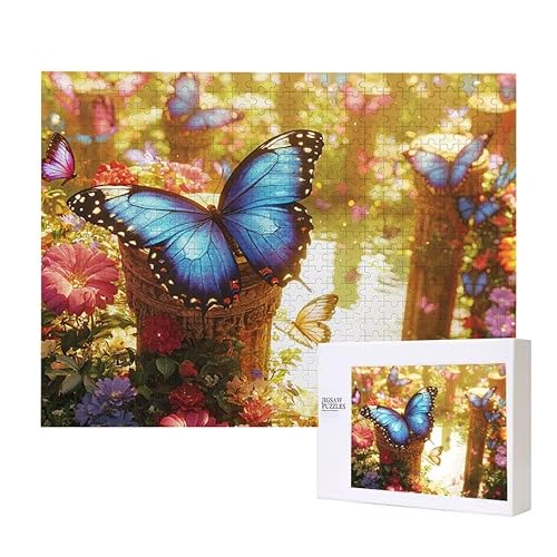 Schmetterling Puzzle 2000 Teile Puzzles Erwachsene, Helle und farbenfrohe Puzzles, Indoor-Puzzle-Kreativspiel zur Entspannung von Erwachsenen und Erziehung oder als Geschenk I-292 von Glslmznq