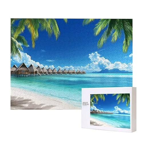 Seelandschaft Puzzle 2000 Teile Puzzles Erwachsene, Helle und farbenfrohe Puzzles, Indoor-Puzzle-Kreativspiel zur Entspannung von Erwachsenen und Erziehung oder als Geschenk I-220 von Glslmznq