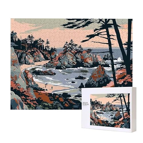 Seelandschaft Puzzle 300 Teile Puzzles Erwachsene, Helle und farbenfrohe Puzzles, Indoor-Puzzle-Kreativspiel zur Entspannung von Erwachsenen und Erziehung oder als Geschenk I-216 Seelandschaft Puzzle 300 Teile Puzzles Erwachsene, Helle und farbenfrohe Puzzles, Indoor-Puzzle-Kreativspiel zur Entspannung von Erwachsenen und Erziehung oder als Geschenk I-216 von Glslmznq