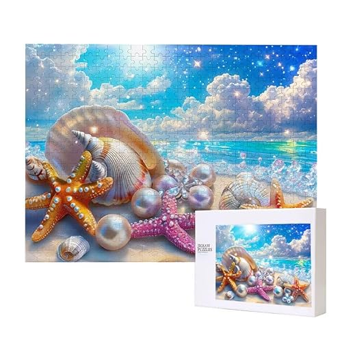 Seesterne Puzzle 2000 Teile Puzzles Erwachsene, Helle und farbenfrohe Puzzles, Indoor-Puzzle-Kreativspiel zur Entspannung von Erwachsenen und Erziehung oder als Geschenk I-240 von Glslmznq