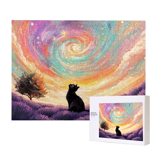 Starry Sky Cat Puzzle 3000 Teile Puzzles Erwachsene, Helle und farbenfrohe Puzzles, Indoor-Puzzle-Kreativspiel zur Entspannung von Erwachsenen und Erziehung oder als Geschenk I-709 Starry Sky Cat Puzzle 3000 Teile Puzzles Erwachsene, Helle und farbenfrohe Puzzles, Indoor-Puzzle-Kreativspiel zur Entspannung von Erwachsenen und Erziehung oder als Geschenk I-709 von Glslmznq