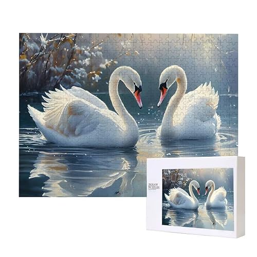 Swan Lake Puzzle 2000 Teile Puzzles Erwachsene, Helle und farbenfrohe Puzzles, Indoor-Puzzle-Kreativspiel zur Entspannung von Erwachsenen und Erziehung oder als Geschenk I-652 Swan Lake Puzzle 2000 Teile Puzzles Erwachsene, Helle und farbenfrohe Puzzles, Indoor-Puzzle-Kreativspiel zur Entspannung von Erwachsenen und Erziehung oder als Geschenk I-652 von Glslmznq