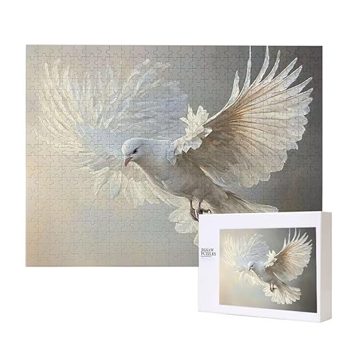 Taube Puzzle 3000 Teile Puzzles Erwachsene, Helle und farbenfrohe Puzzles, Indoor-Puzzle-Kreativspiel zur Entspannung von Erwachsenen und Erziehung oder als Geschenk I-7 von Glslmznq