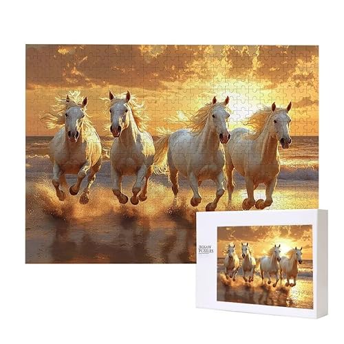 Tiere Pferde Puzzle 1000 Teile Puzzles Erwachsene, Helle und farbenfrohe Puzzles, Indoor-Puzzle-Kreativspiel zur Entspannung von Erwachsenen und Erziehung oder als Geschenk I-120 Tiere Pferde Puzzle 1000 Teile Puzzles Erwachsene, Helle und farbenfrohe Puzzles, Indoor-Puzzle-Kreativspiel zur Entspannung von Erwachsenen und Erziehung oder als Geschenk I-120 von Glslmznq