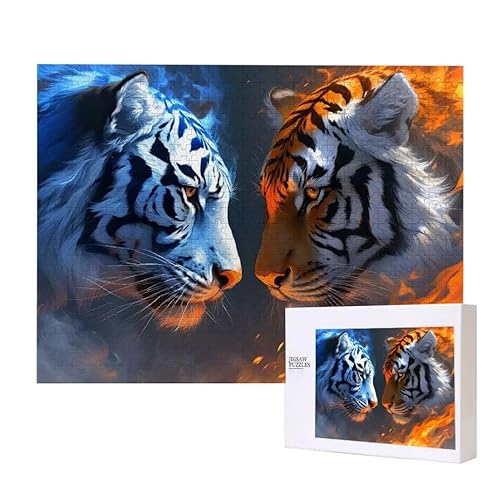 Tiere Tiger Puzzle 300 Teile Puzzles Erwachsene, Helle und farbenfrohe Puzzles, Indoor-Puzzle-Kreativspiel zur Entspannung von Erwachsenen und Erziehung oder als Geschenk I-98 Tiere Tiger Puzzle 300 Teile Puzzles Erwachsene, Helle und farbenfrohe Puzzles, Indoor-Puzzle-Kreativspiel zur Entspannung von Erwachsenen und Erziehung oder als Geschenk I-98 von Glslmznq