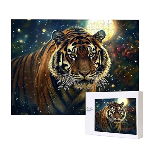 Tiger Puzzle 1000 Teile Puzzles Erwachsene, Helle und farbenfrohe Puzzles, Indoor-Puzzle-Kreativspiel zur Entspannung von Erwachsenen und Erziehung oder als Geschenk I-432 Tiger Puzzle 1000 Teile Puzzles Erwachsene, Helle und farbenfrohe Puzzles, Indoor-Puzzle-Kreativspiel zur Entspannung von Erwachsenen und Erziehung oder als Geschenk I-432 von Glslmznq