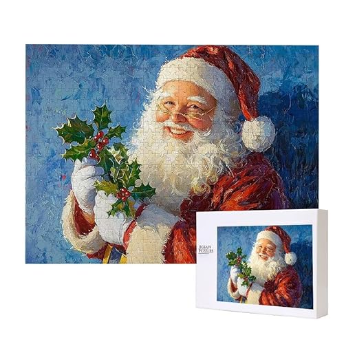 Weihnachtsmann Puzzle 500 Teile Puzzles Erwachsene, Helle und farbenfrohe Puzzles, Indoor-Puzzle-Kreativspiel zur Entspannung von Erwachsenen und Erziehung oder als Geschenk I-609 Weihnachtsmann Puzzle 500 Teile Puzzles Erwachsene, Helle und farbenfrohe Puzzles, Indoor-Puzzle-Kreativspiel zur Entspannung von Erwachsenen und Erziehung oder als Geschenk I-609 von Glslmznq
