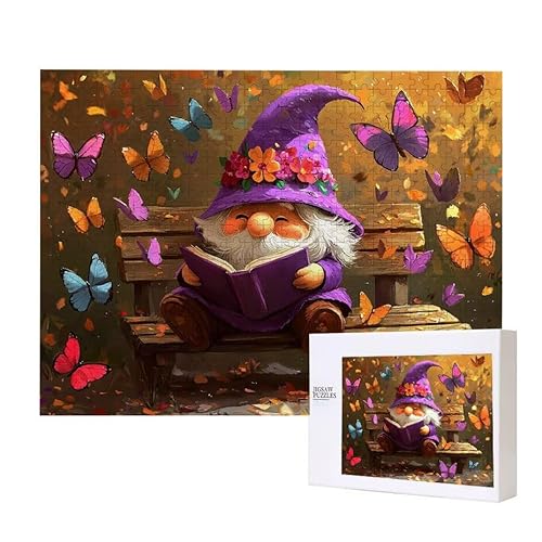 Zwerg Schmetterling Puzzle 2000 Teile Puzzles Erwachsene, Helle und farbenfrohe Puzzles, Indoor-Puzzle-Kreativspiel zur Entspannung von Erwachsenen und Erziehung oder als Geschenk I-800 von Glslmznq