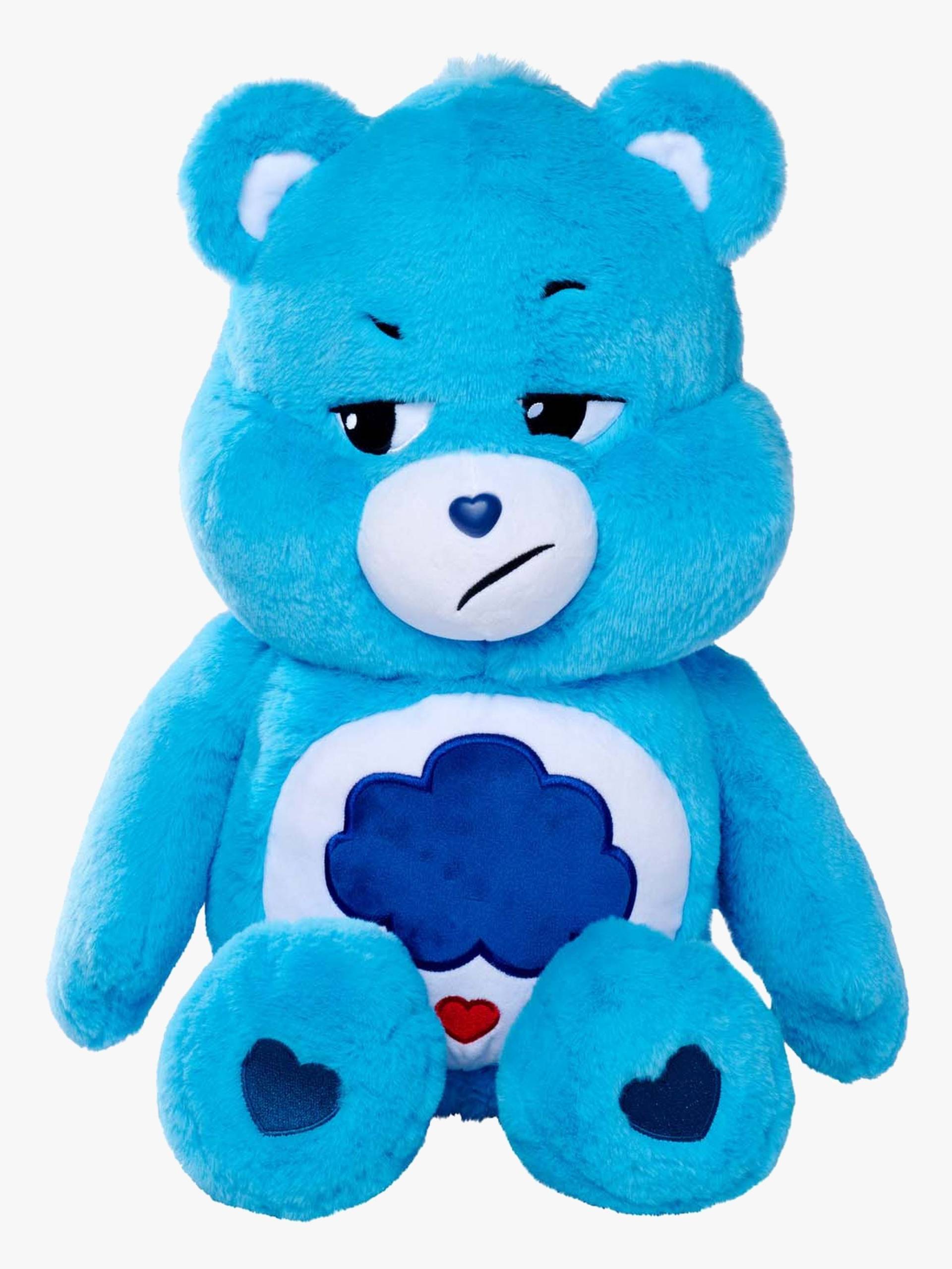 Glücksbärchis Kuscheltier Brummbärchi 60 cm, Blau von Glücksbärchis