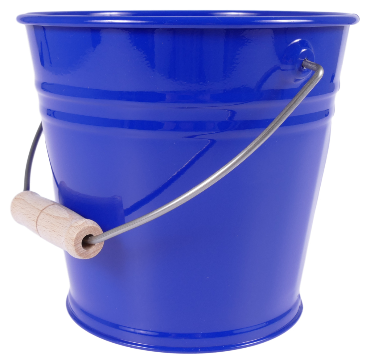 Glückskäfer - Metalleimer mit Holzgriff blau Glückskäfer - Metalleimer mit Holzgriff blau von Glückskäfer