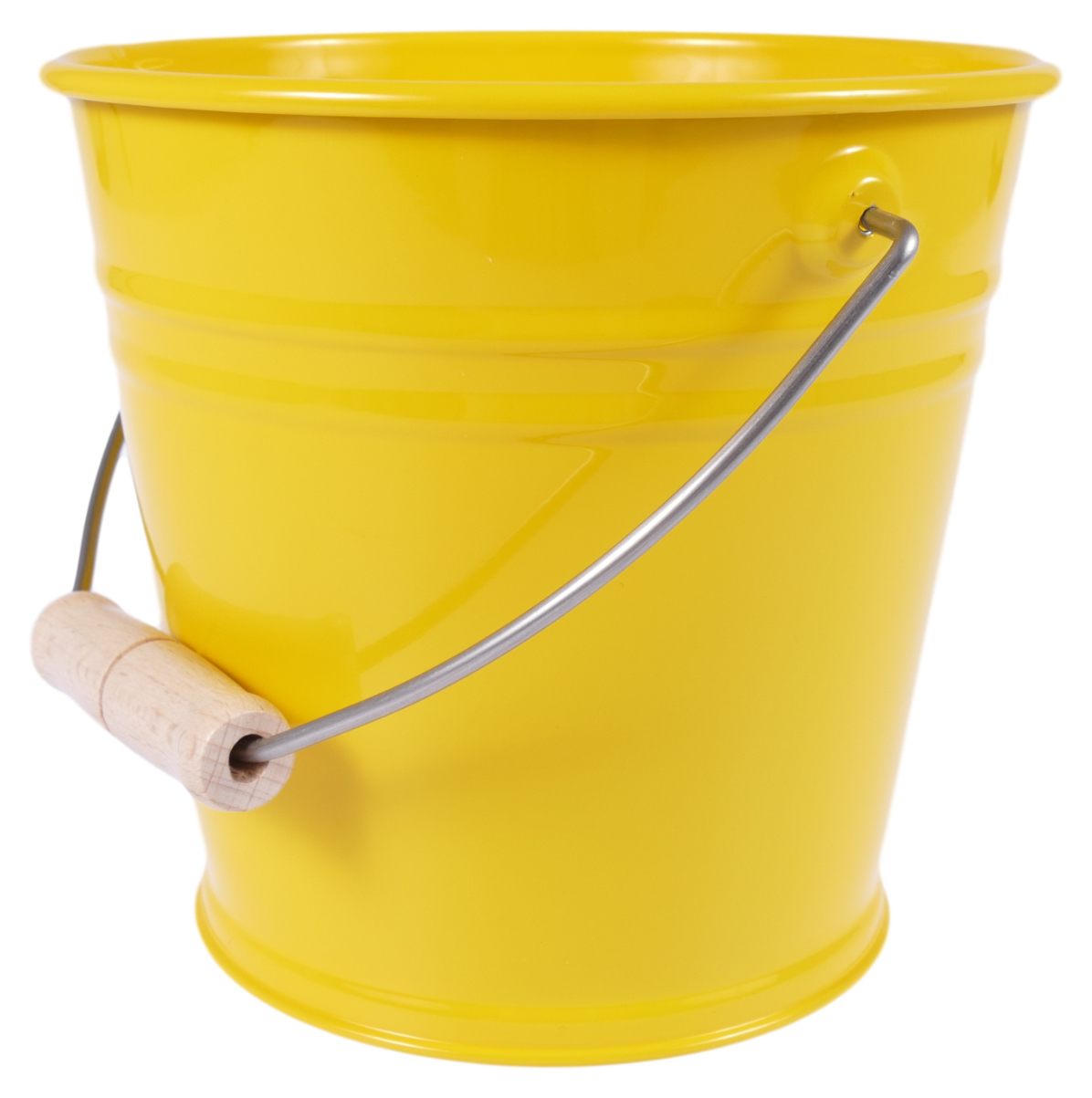 Glückskäfer - Metalleimer mit Holzgriff gelb Glückskäfer - Metalleimer mit Holzgriff gelb von Glückskäfer