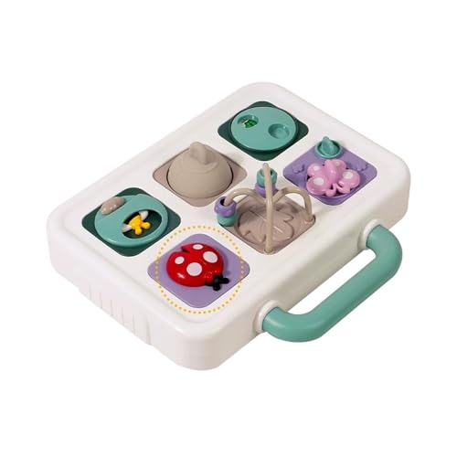 6-in-1 sensorisches Spielzeug, Busy Cube sensorisches Spielzeug | 6-in-1 interaktive Lernspielzeug, Aktivitätssensorisches Spielzeug, Schiebe-Lernspielzeug erkunden Puzzlespielzeuge für Fi 6-in-1 sensorisches Spielzeug, Busy Cube sensorisches Spielzeug | 6-in-1 interaktive Lernspielzeug, Aktivitätssensorisches Spielzeug, Schiebe-Lernspielzeug erkunden Puzzlespielzeuge für Fi von Glugahrif