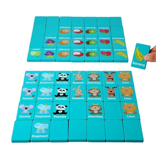 Assoziationsspiel für verschiedene Karten | Puzzlespiel für die Früherziehung für die Entwicklung der Fähigkeiten, frühes Lernen, Vorschulspiel für Partys auf Reisen zu do Assoziationsspiel für verschiedene Karten | Puzzlespiel für die Früherziehung für die Entwicklung der Fähigkeiten, frühes Lernen, Vorschulspiel für Partys auf Reisen zu do von Glugahrif