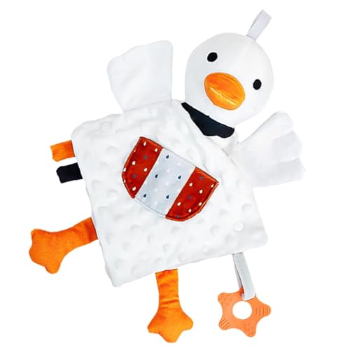 Baby Swan Hand Puppet, Swan Hand Puppet Toy – Hand Ente aus Plüsch | sensorisches Spielzeug aus Wildschwein, Sleep Soathers, Soft Calming Pluxies für die Erzählung von Glugahrif