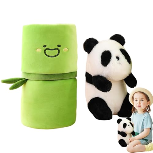 Bambus Panda in Plüsch, Panda innen Bambus Plüsch - super weich Cartoon Plüsch flauschigen Plüsch - Glut Emmar Plüsch Panda, bequemer Schlafpartner Bambus Panda in Plüsch, Panda innen Bambus Plüsch - super weich Cartoon Plüsch flauschigen Plüsch - Glut Emmar Plüsch Panda, bequemer Schlafpartner von Glugahrif