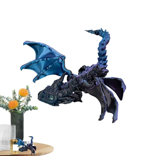 Drachen-Figuren für die Drachen, 3D-gedruckte Simulation, Ornamente eines fliegenden Drachen, kreatives Handwerk, Fidget für den Schreibtisch mit Mobilrahmen, Fidget für das Büro zu Hause Drachen-Figuren für die Drachen, 3D-gedruckte Simulation, Ornamente eines fliegenden Drachen, kreatives Handwerk, Fidget für den Schreibtisch mit Mobilrahmen, Fidget für das Büro zu Hause von Glugahrif