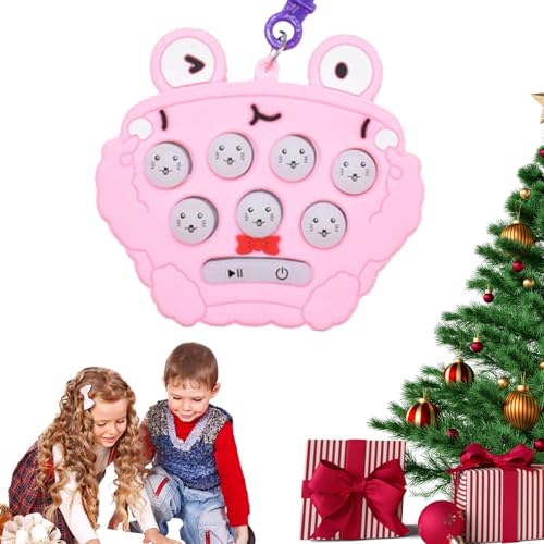 Elektronisches Bubble Pop-Spiel, schnelles Schieben, Fidget Spielzeug – lustiges Bubble Pop Spielzeug für Kinder, niedliches Spielzeug mit Schnellschub zur Verbesserung der Feinmotorik Elektronisches Bubble Pop-Spiel, schnelles Schieben, Fidget Spielzeug – lustiges Bubble Pop Spielzeug für Kinder, niedliches Spielzeug mit Schnellschub zur Verbesserung der Feinmotorik von Glugahrif