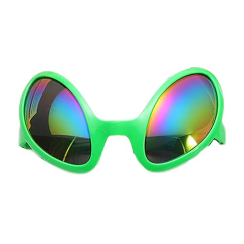 Glugahrif Alien Brille Kostüm Sonnenbrille, Martian Antenne Stirnband, Brillen Cosplay Accessoires Halloween Karneval Glugahrif Alien Brille Kostüm Sonnenbrille, Martian Antenne Stirnband, Brillen Cosplay Accessoires Halloween Karneval von Glugahrif