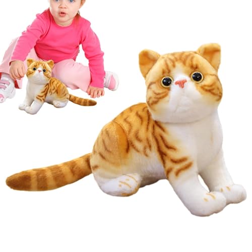 Glugahrif Kissen aus Plüsch, Katze, aus Plüsch, weich, für Kätzchen aus Plüsch, bequem für , Mädchen, Erwachsene von Glugahrif