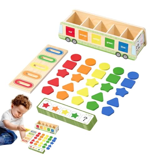 Glugahrif Münzbox für Holzkiste – Mädchen formen das passende Spielzeug | kreative pädagogische Münzbox für von Glugahrif
