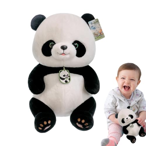 Glugahrif Panda-Plüschspielzeug, Panda-Plüschspielzeug | Süßes sensorisches Panda-Spielzeug, niedliches Plüschtier, Dekoration für diejenigen, die einem umarmenden Begleiter dienen Glugahrif Panda-Plüschspielzeug, Panda-Plüschspielzeug | Süßes sensorisches Panda-Spielzeug, niedliches Plüschtier, Dekoration für diejenigen, die einem umarmenden Begleiter dienen von Glugahrif