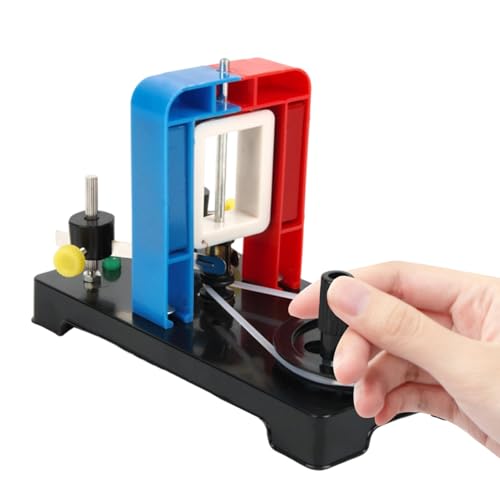Handkurbelgenerator – tragbares Lernmodell – tragbarer manueller Generator – für wissenschaftliche Experimente, Lernen, Schule, Haus, Labor, Freizeit von Glugahrif