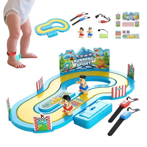 Laufspiel Tischspielzeug - Eltern-Kind Interaktive Aktivitäten,Rennstrecken Bewegungs Spielzeug | Für Jugendliche Kinder Mädchen Schule Zuhause Wohnung von Glugahrif