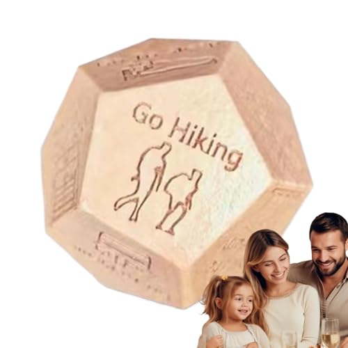 Lustige Dating-Entscheidung würfel, Urlaub Aktivität Würfel,12-seitige Holzwürfel für Dating-Sammlung - Interaktion Spaß Teamarbeit Arbeit Improver Outdoor Portable Spielzeug für kleine a von Glugahrif