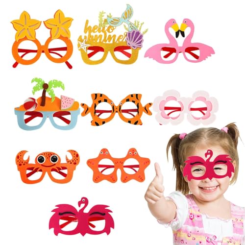 Party-Sonnenbrille für Erwachsene, Party-Brille, Pooldekoration, 9 x Sonnenbrille, lustige Neuheit, lustige Neuheit, lustig, für die Graduierung des Camping-Kreuzfahrts auf Party-Sonnenbrille für Erwachsene, Party-Brille, Pooldekoration, 9 x Sonnenbrille, lustige Neuheit, lustige Neuheit, lustig, für die Graduierung des Camping-Kreuzfahrts auf von Glugahrif
