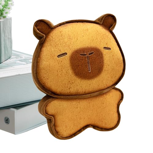 Plüsch Capybara, Plüsch Capybara Plüsch | niedliche Toast-Kuscheltiere Toasw Toast Capybara | weich umarmt Begleiter für fantasievolles Spiel, Raumdekoration, Dekoration von Glugahrif